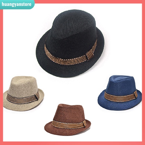 HY/ Mũ phớt nhiều màu xinh xắn dành cho bé trai