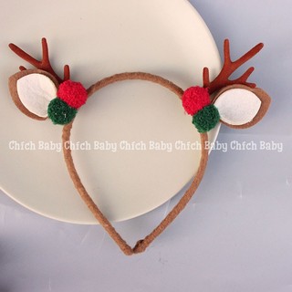 🎄🎄🎄 [𝗛𝗔̀𝗡𝗚 𝗡𝗢𝗘𝗟] Cài tóc & set 2 kẹp tóc Noel (đẹp như ảnh)