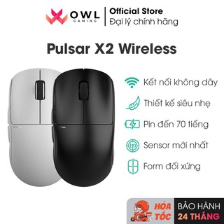 Chuột không dây siêu nhẹ Pulsar X2 / X2 Mini