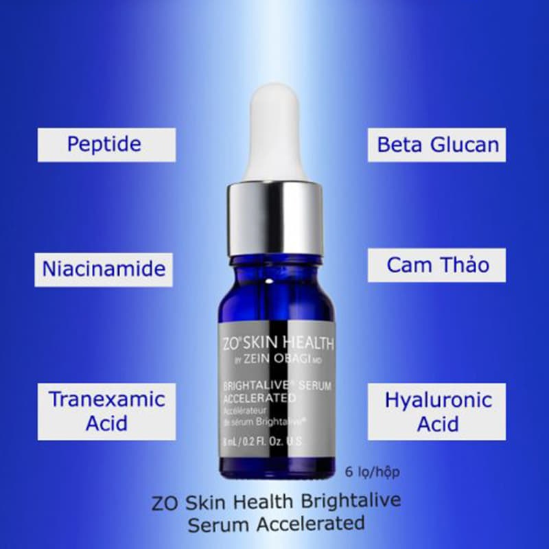 Tinh chất trắng sáng da ZO Skin Brightalive Serum Accelerated –