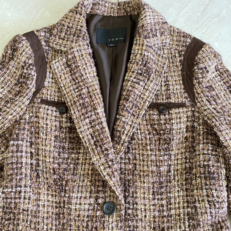 Áo dạ tweed hiệu IDEM