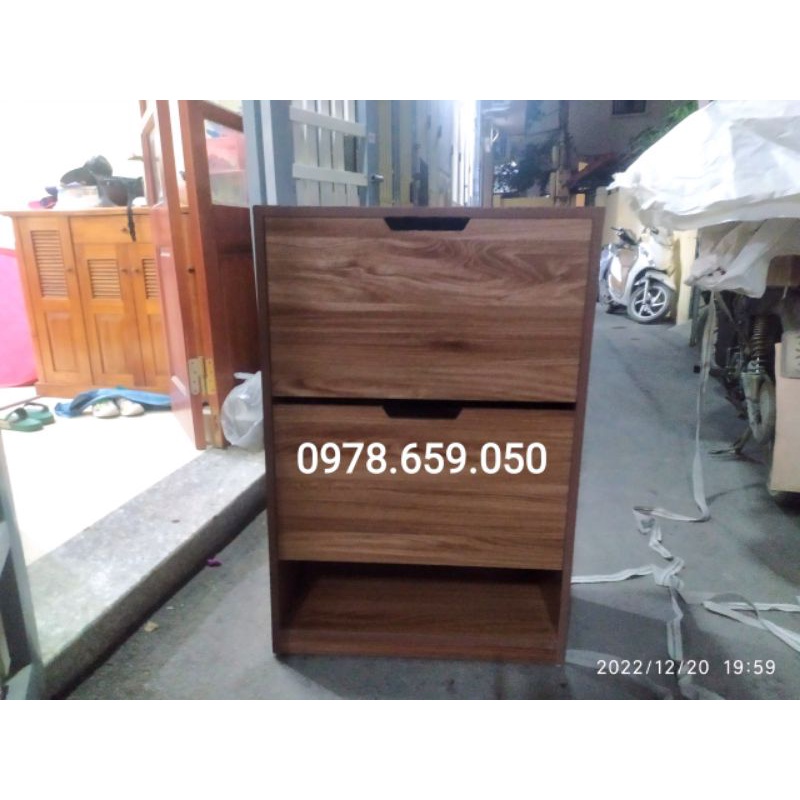 Tủ giày thông minh rộng 60cm có hộc để dép