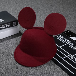Mũ Len Chuột Mickey Cho Mẹ Và Bé