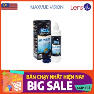 Nước ngâm áp tròng nhập khẩu chính hãng 120ml