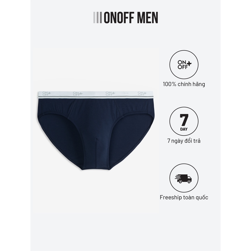 Quần lót nam cotton dáng tam giác chứng nhận OEKO-tex co giãn tốt - ONOFF H17BU19247