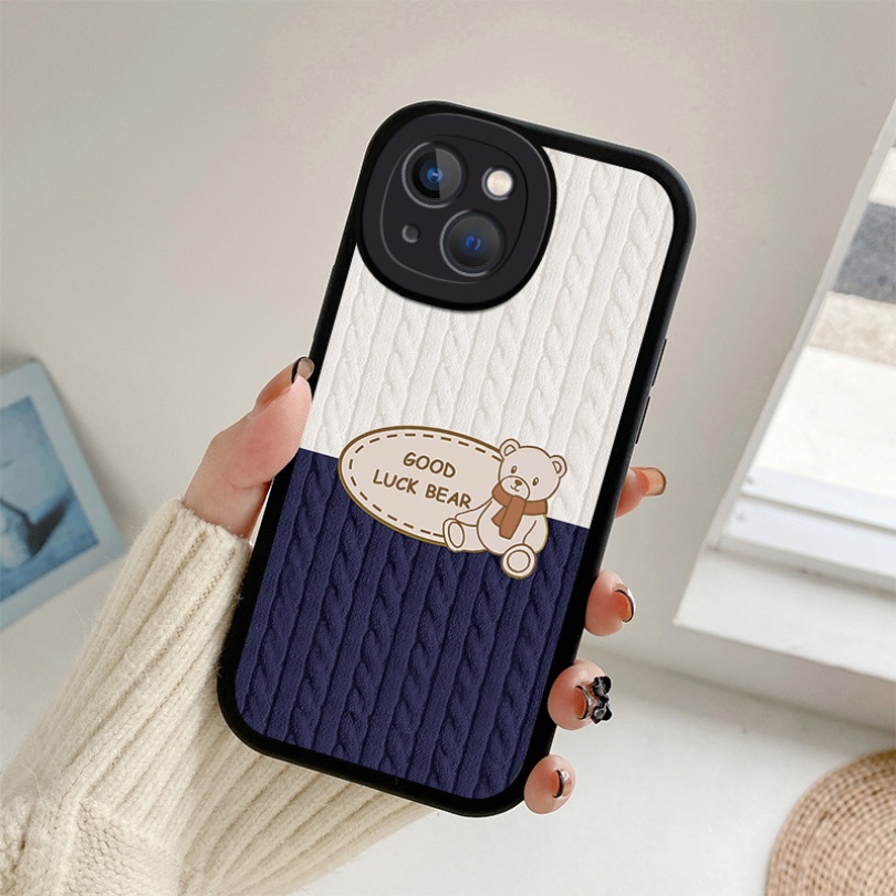 Dành Cho Xiaomi Mi 12 11 10T 10 Pro 12X 11 Lite 9 Poco F4 F3 X3 GT M4 M3 F2 Pro X4 NFC Retro Chocolate Gấu Vỏ Điện Thoại Hoạt Hình Dễ Thương Da Mềm