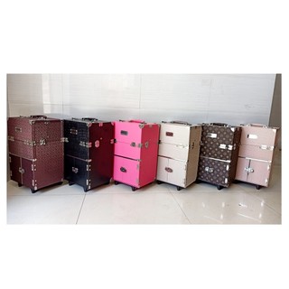 [Tặng phấn mắt Hàn Quốc] Cốp vali mini cao cấp loại 1 đa năng đựng mỹ phẩm, nails, phun xăm, mi,...