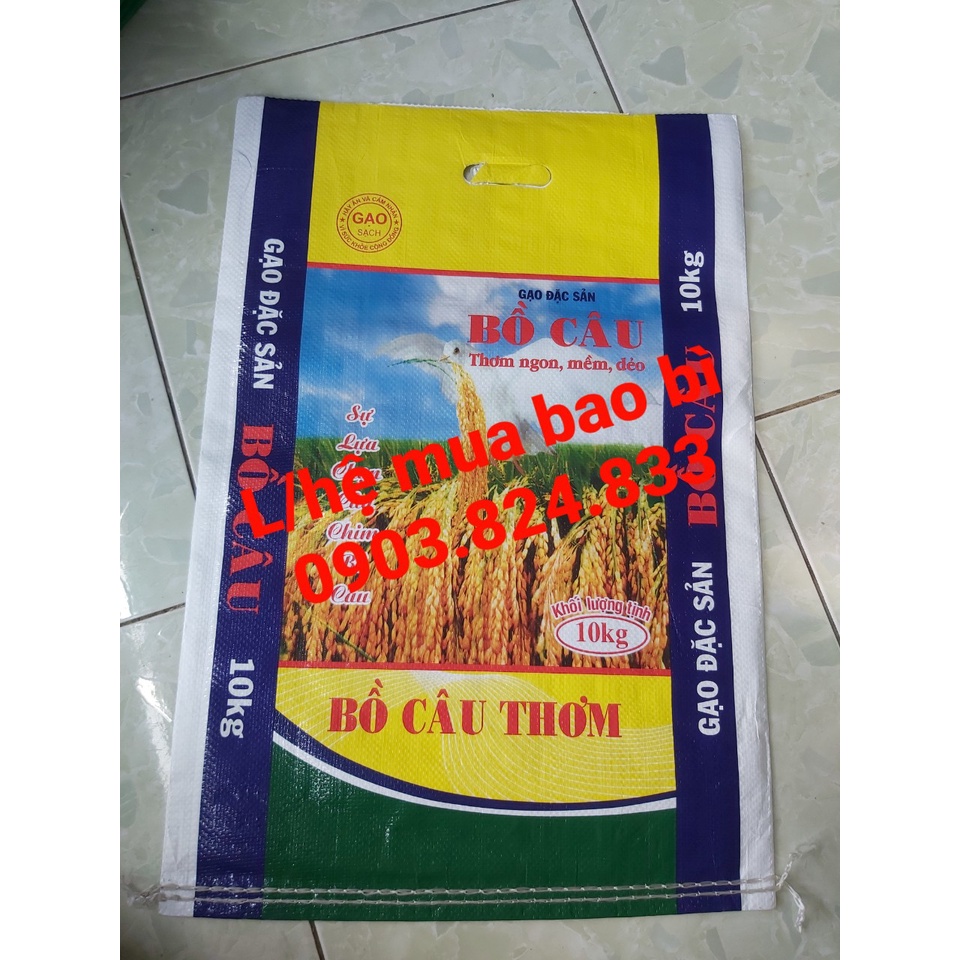 Combo 50 cái túi đựng gạo BỒ CÂU  đẹp dày