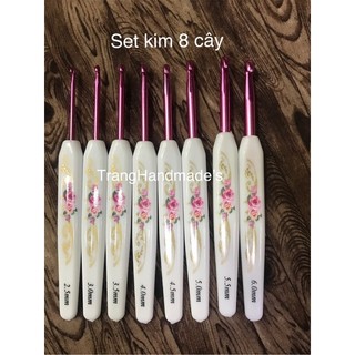 Set kim móc- dung cụ móc len