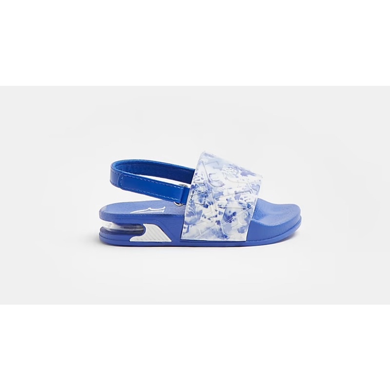 Dép quai hậu sandal RIVER ISLAND hoạ tiết màu xanh Tie Dye cho bé trai bé gái