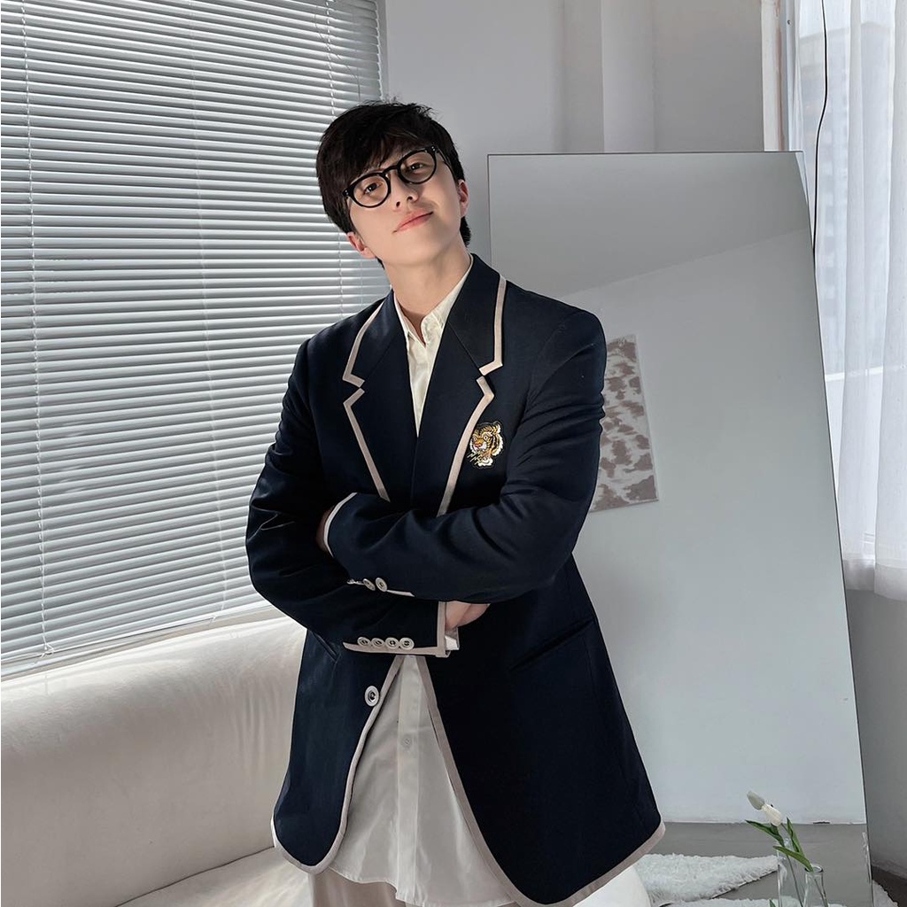 Áo khoác Amand Tiger Blazer - Navy