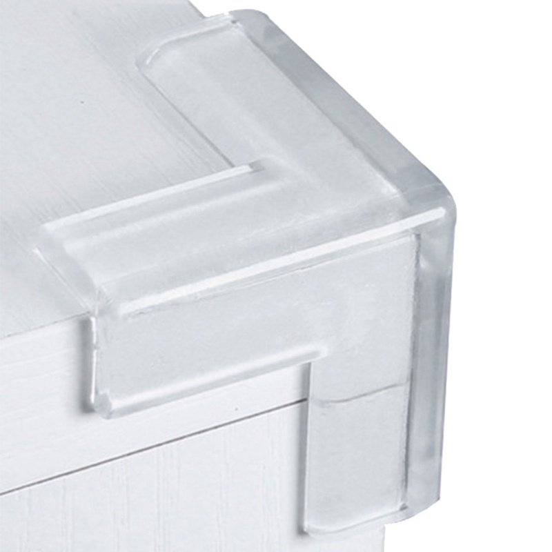 Bộ 4 Miếng Bọc Cạnh Bàn Bằng Silicon Chống Va Chạm Bảo Vệ An Toàn Cho Bé