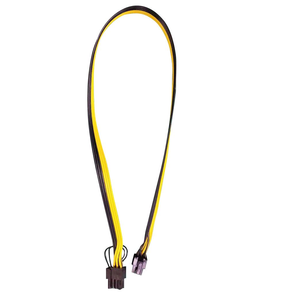 Card Video PCI-E 6 Pin Sang 8 Pin 18AWG Cho Card PCIE Máy Tính Bàn
