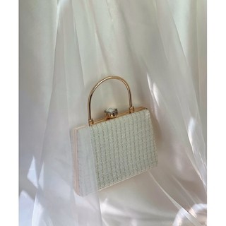 The Colette - Túi cốp phong cách retro vải tweed