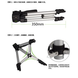 Giá Đỡ Điện Thoại Tripod 3120,Gậy Chụp Ảnh 3 Chân Dễ Dàng Sử Dụng
