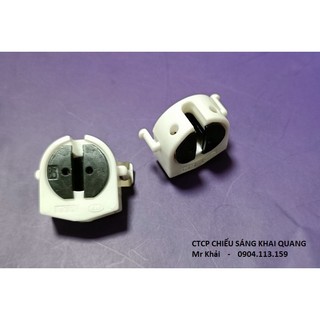 Set 2 đui đèn G5 cho máng đèn âm trần T5