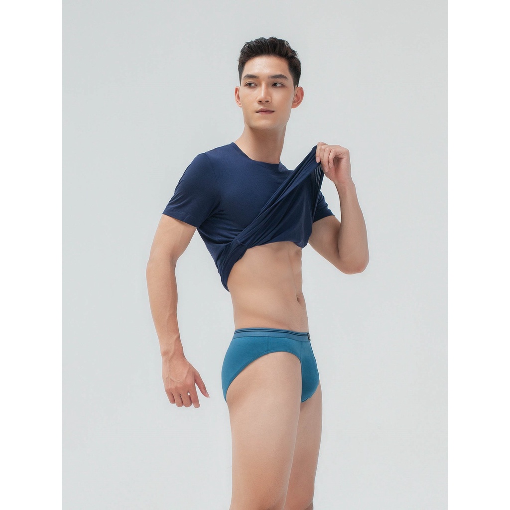 PACK 3 quần lót ONOFF 24h dáng Brief classic cotton Mỹ thấm hút vượt trội - 18UQ23A017