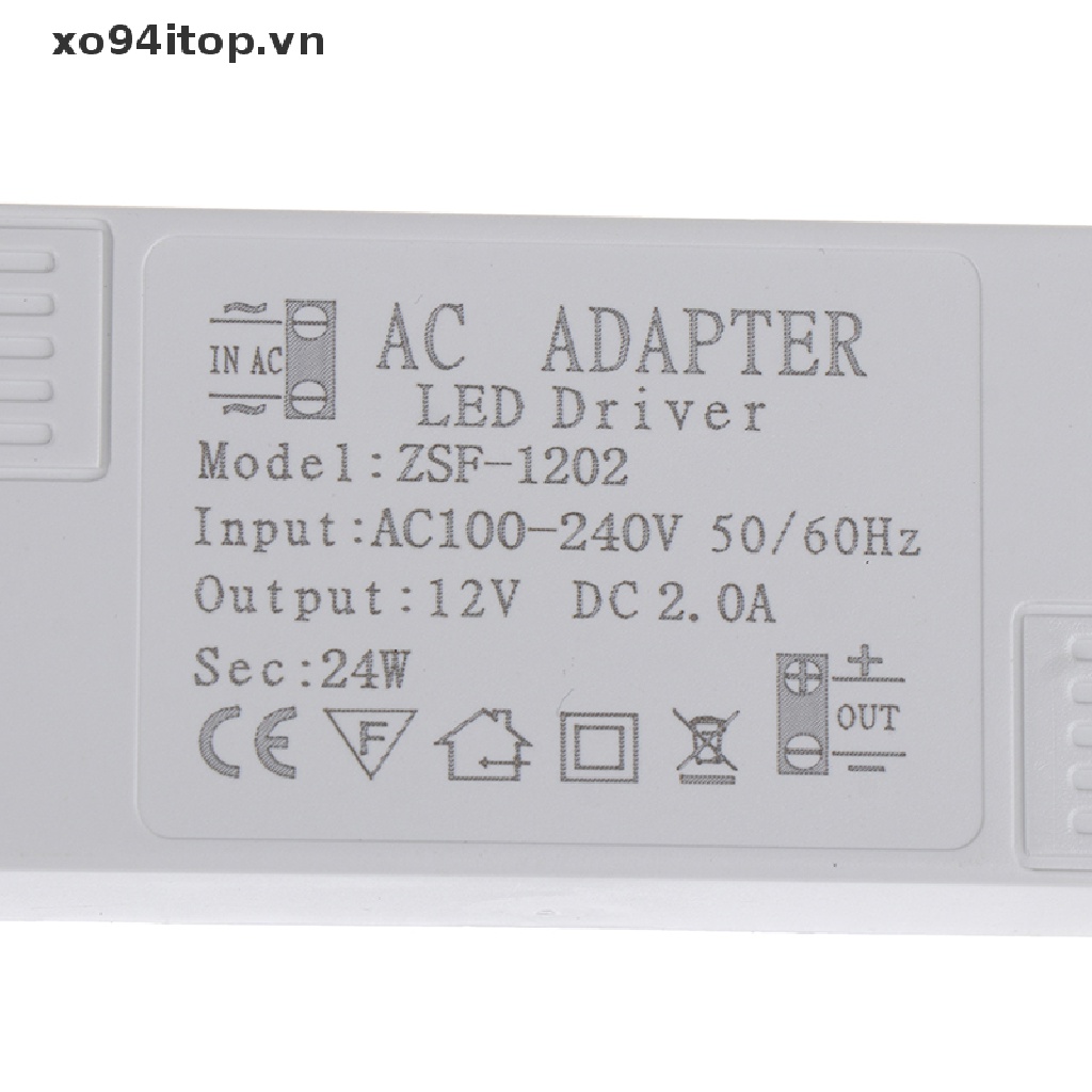 Bộ Điều Khiển Nguồn Điện 12V 0.5A 1A 1.5A 2A 3A Cho Dải Đèn LED