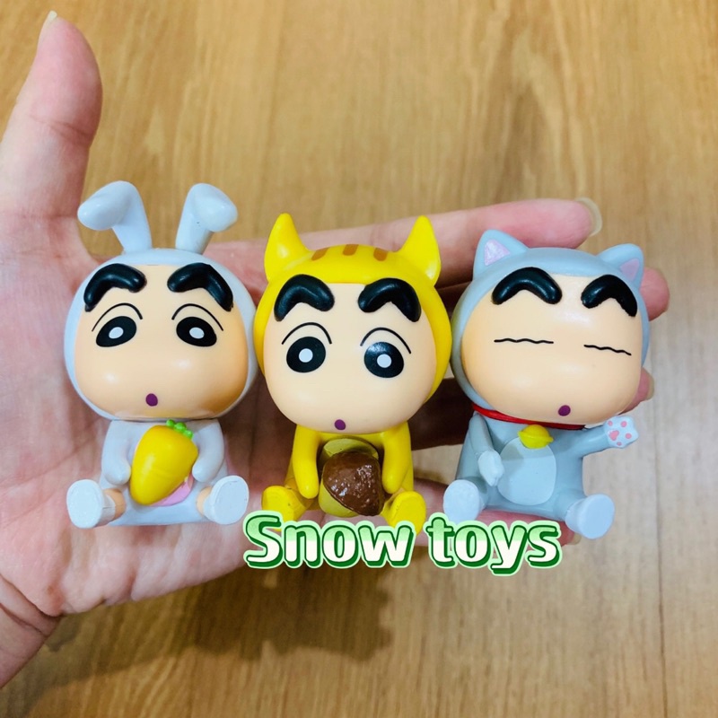 Mô hình Shin Cậu bé bút chì - Shinnosuke - Shin chan Cosplay dễ thương bền màu chất liệu an toàn Shinosuke - 7,5~8,5cm