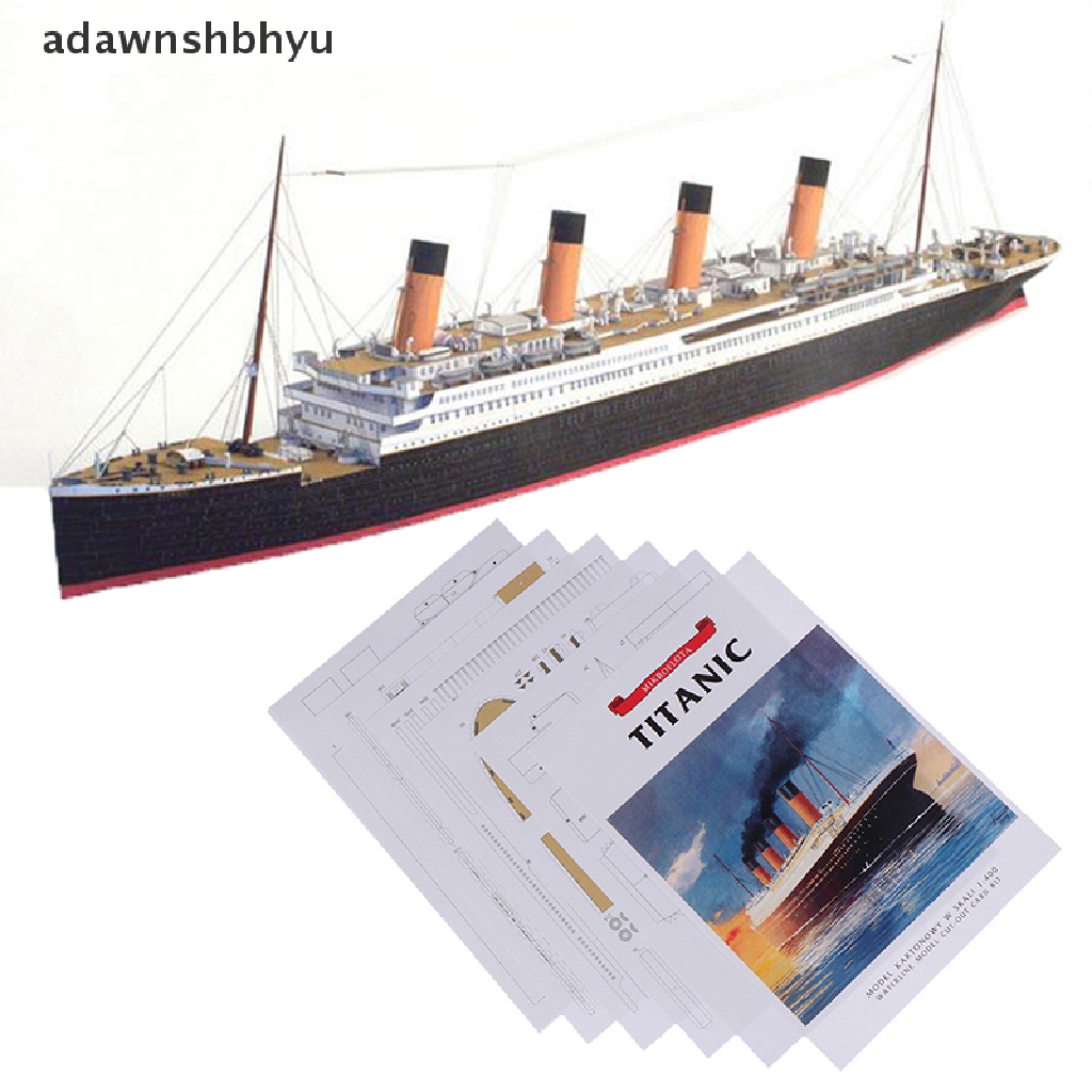 Mô Hình Tàu Titanic 3D Bằng Giấy Tỉ Lệ 1: 400