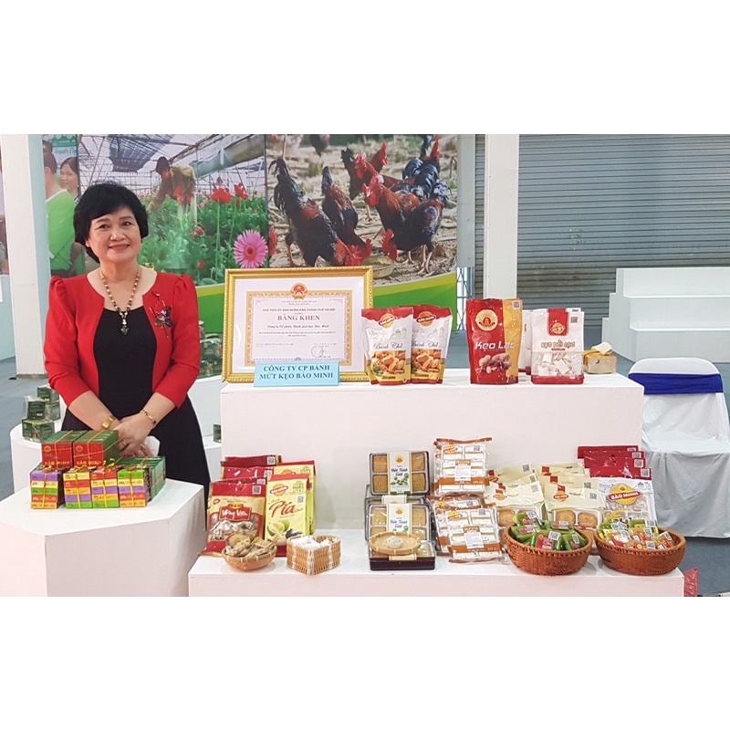 Bánh Pía Chay Bảo Minh 300g đậm vị sầu riêng