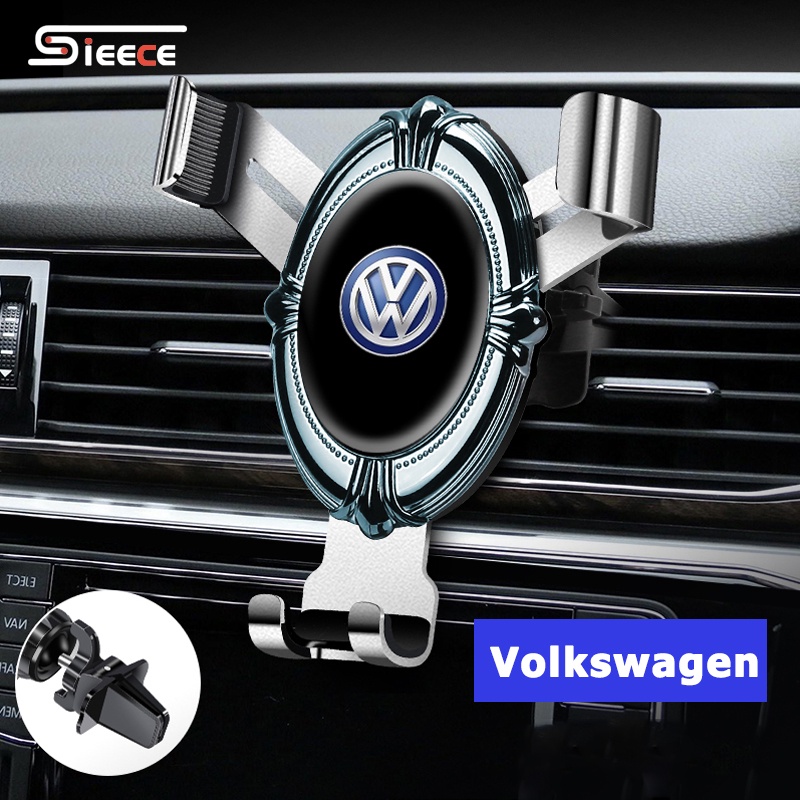 Sieece Giá Đỡ Điện Thoại Trên Ô Tô Giá Đỡ ĐiệN ThoạI Oto KẹP ĐiệN ThoạI Oto GắN ĐiệN ThoạI TrêN Xe HơI KẹP Đt TrêN Ô Tô Phụ KiệN Xe HơI Cho Volkswagen Tiguan Polo Golf MK7 Jetta MK6 Touran Beetle Teramont Scirocco Passat