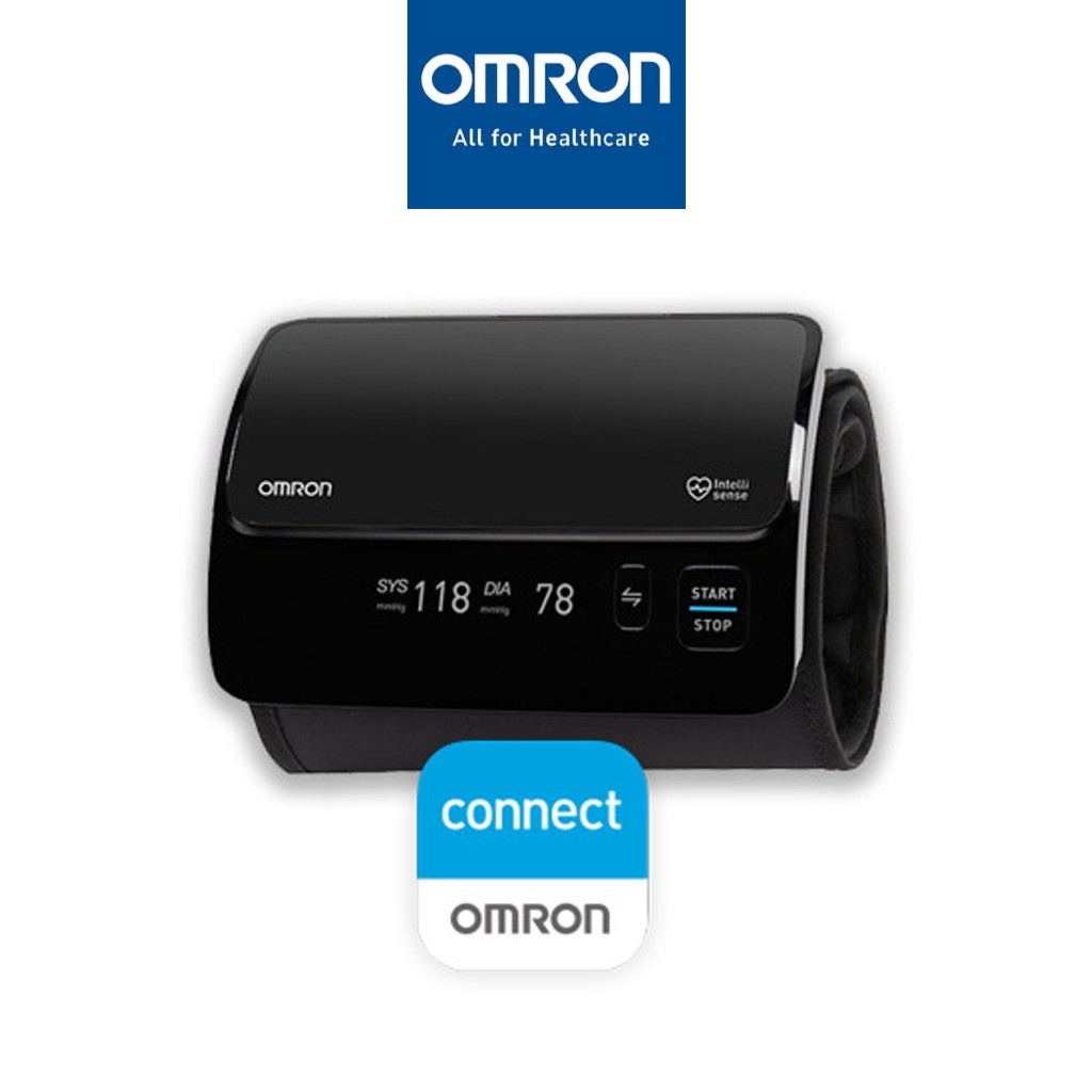 Máy đo huyết áp thông minh xoay 360 độ OMRON Smart Elite HEM-7600T bảo hành 5 năm chính hãng