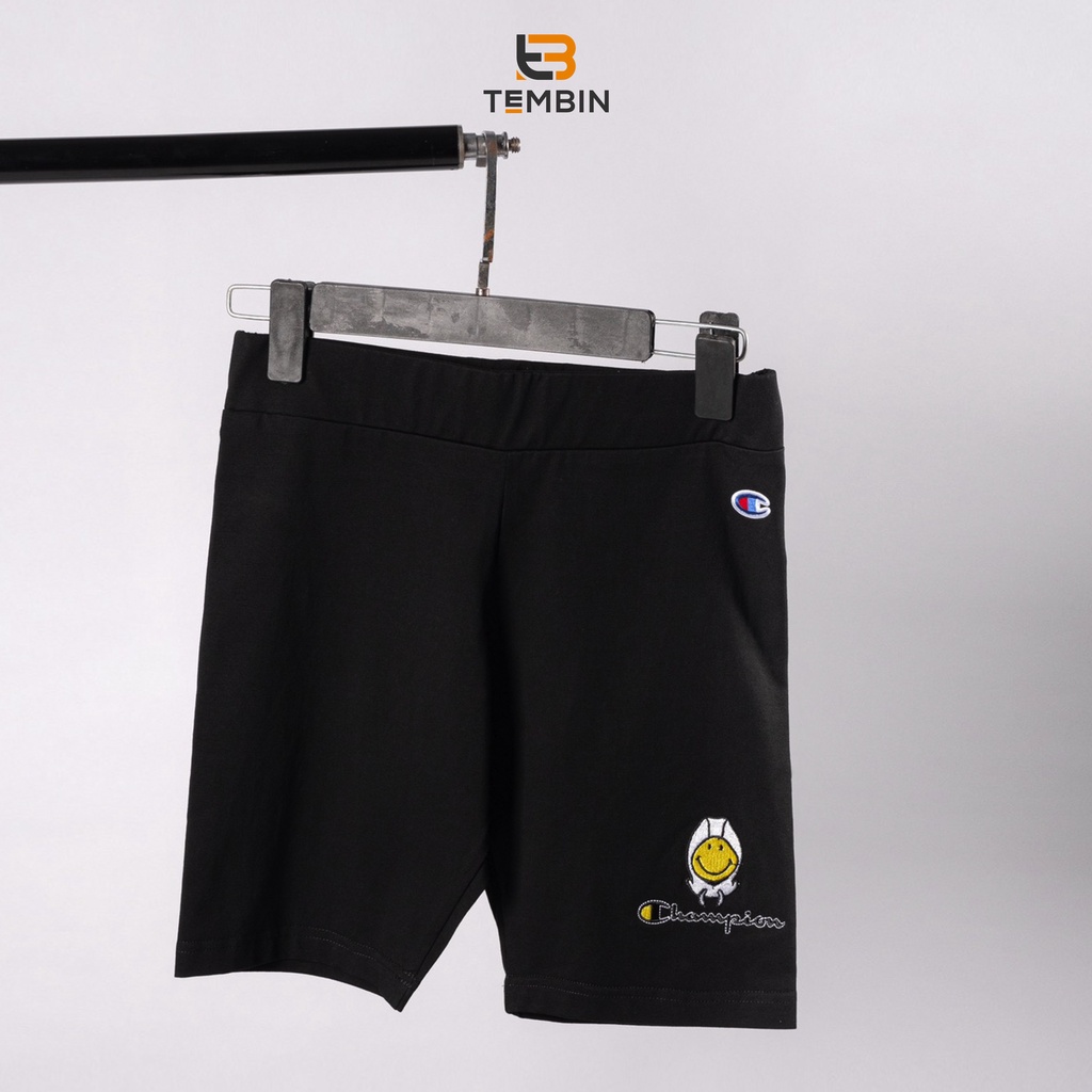 Quần legging nữ dáng lửng MLB - Champion - TEMBIN chất vải co giãn, tôn dáng phù hợp mọi loại hình vận động