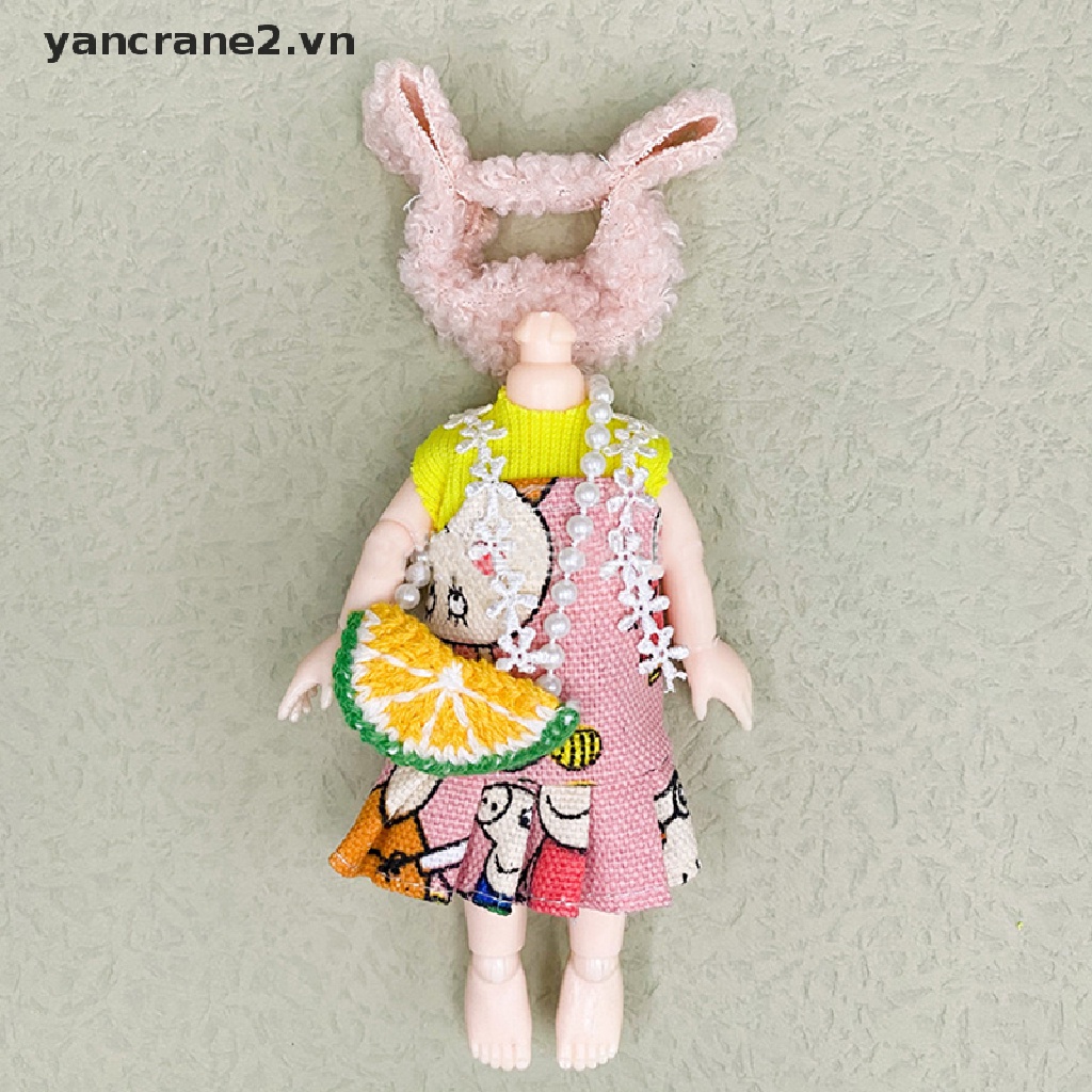 Bộ Đồng Phục Thời Trang Dành Cho Búp Bê 16-17cm Ob11 1 / 8 Bjd