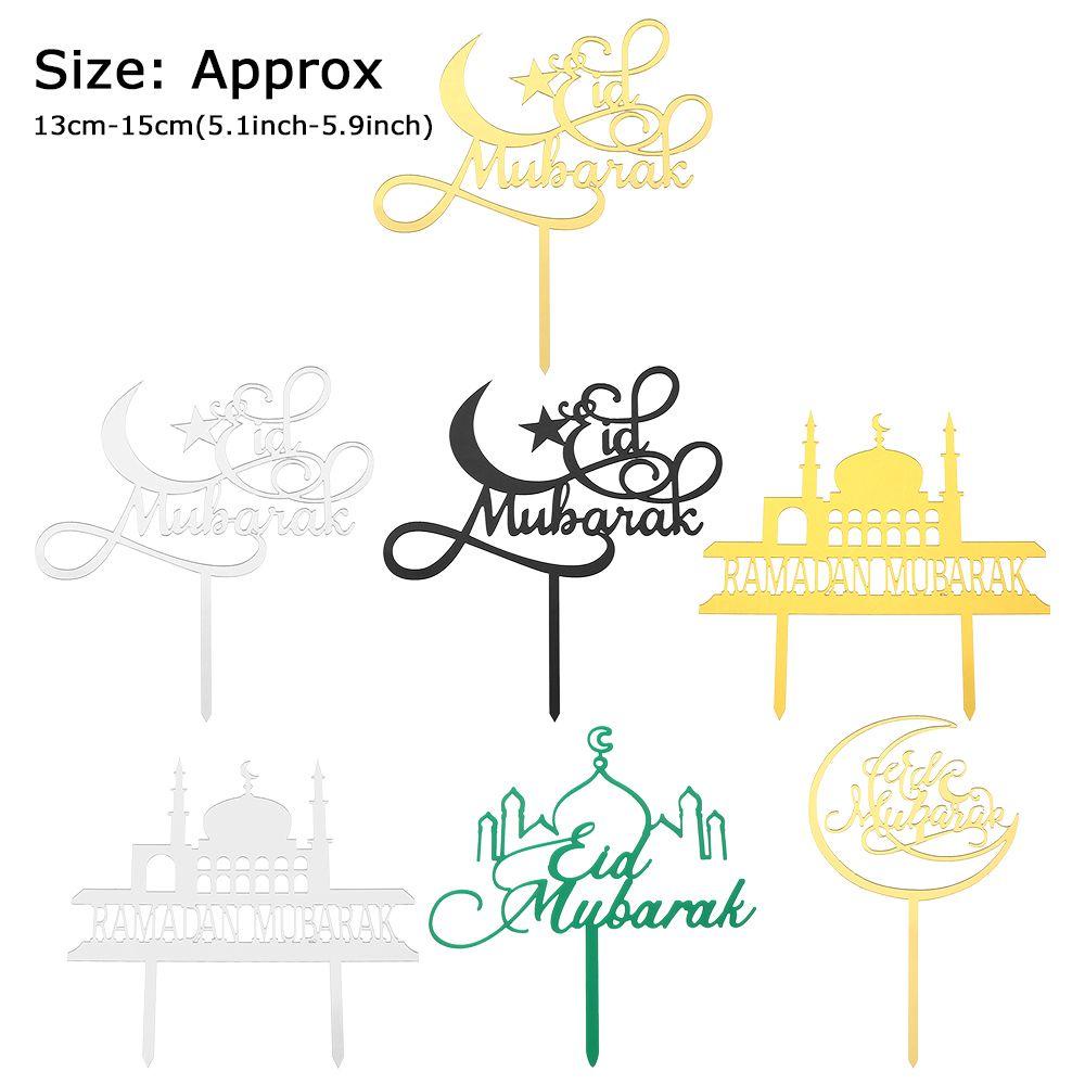 ESPO Phụ Kiện Trang Trí Bánh Kem Phong Cách Hồi Giáo Mới