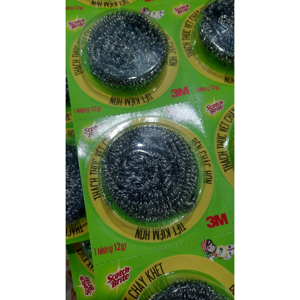 Miếng cước sắt chùi nồi xoong
