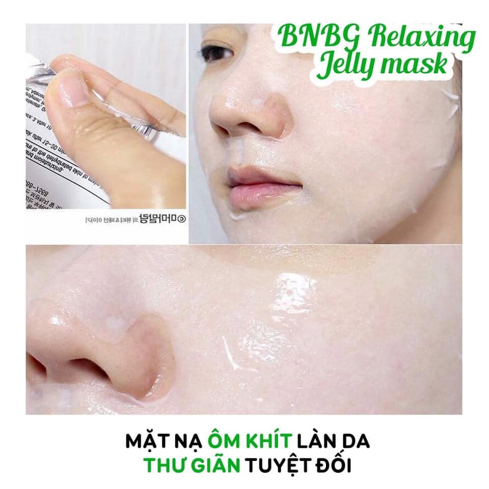 Hộp 10 Mặt Nạ dưỡng da BNBG Vita Genic Jelly Mask 30ml x 10