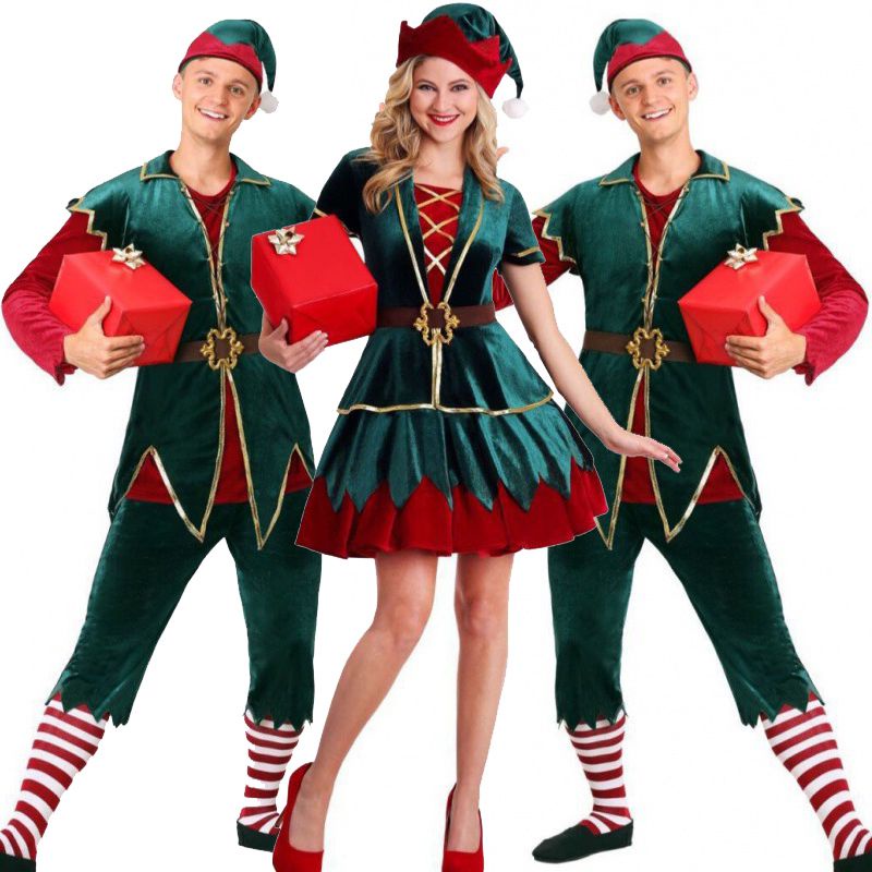 Bộ Trang Phục Hóa Trang Ông Già Noel / Người Lớn Dịp halloween / Giáng Sinh Cho Nam Và Nữ
