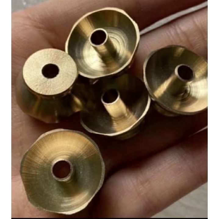 Chén dầu chất liệu đồng chống kiến gắn vào móc lồng chim (1 cái)