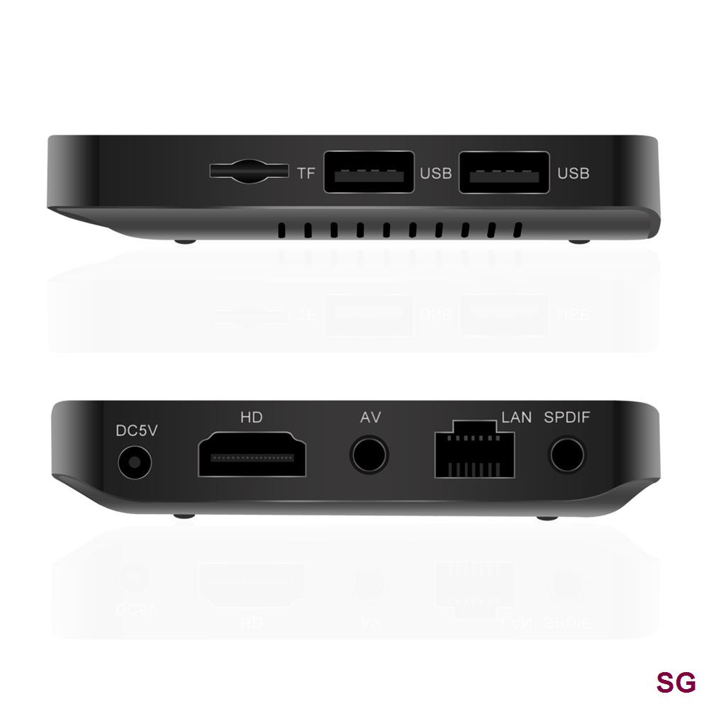 Tv Thông Minh Q96 mini Android 10.0 Amlogic S905L 2.4G WIFI 4K 8 + 128GB Và Phụ Kiện