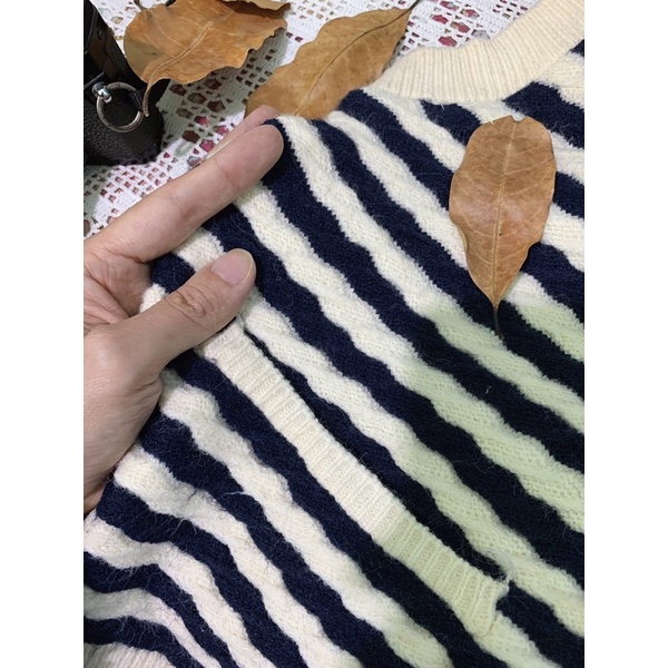 Set áo gile len và chân váy 2hand