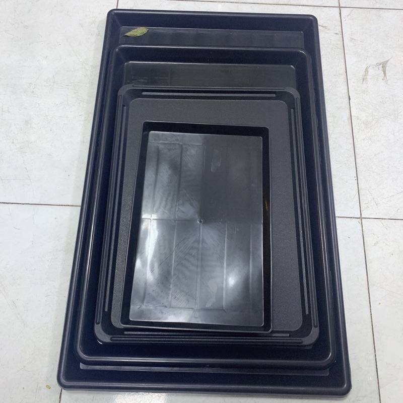 Khay nhựa rời- Mâm Hứng Chuồng- Khay nhựa hứng chuồng lồng chó mèo sơn tĩnh điện gấp gọn nhiều size