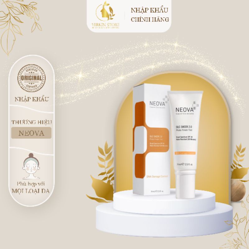 Kem Nền Chống Nắng BB Neova DNA Damage Control Active Silc Sheer 2.0 SPF40 74ml_