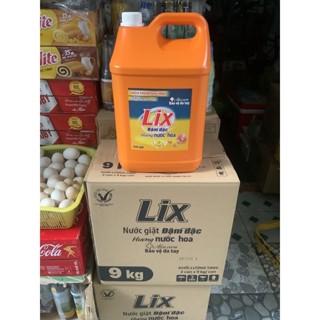 Nước giặt Lix hương nước hoa 9kg