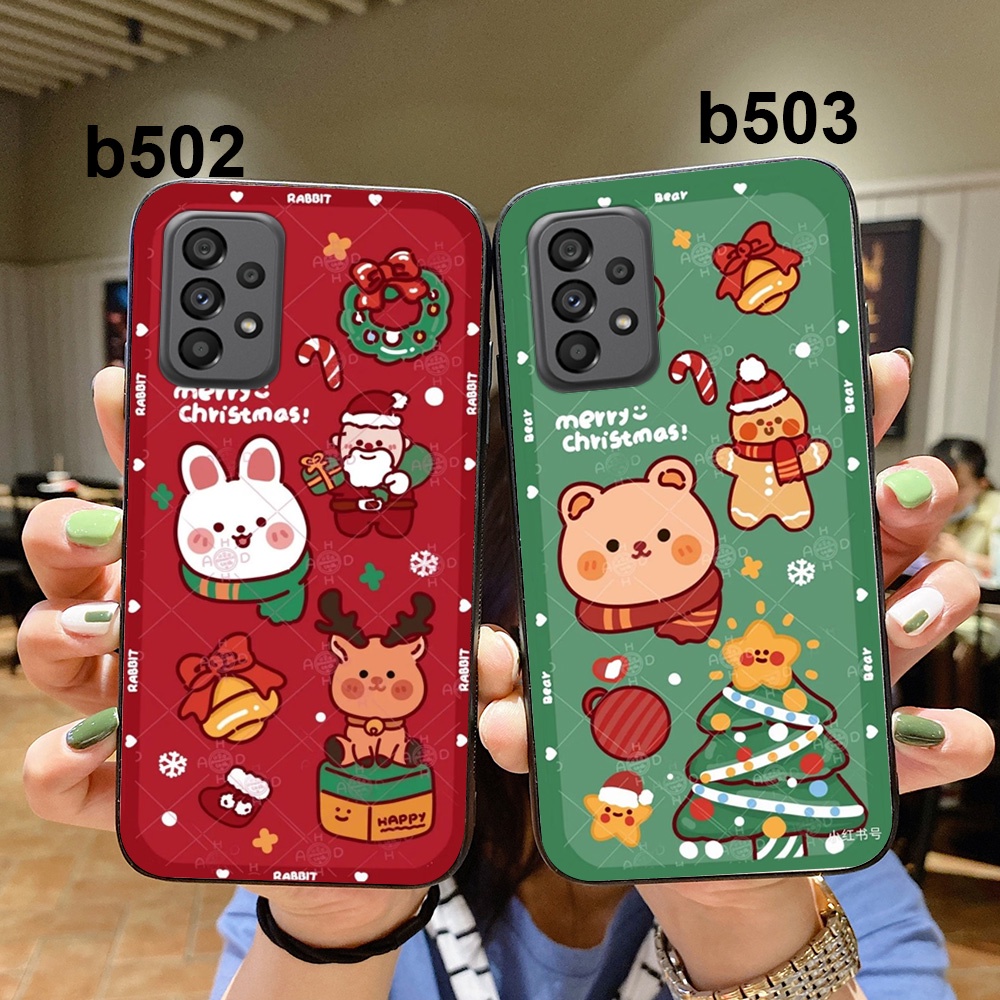 Ốp lưng Samsung a33 5G / ss a53 5G / ss a73 5G / ss a13 4G / ss a23 4G in noel giáng sinh merry chirstmas