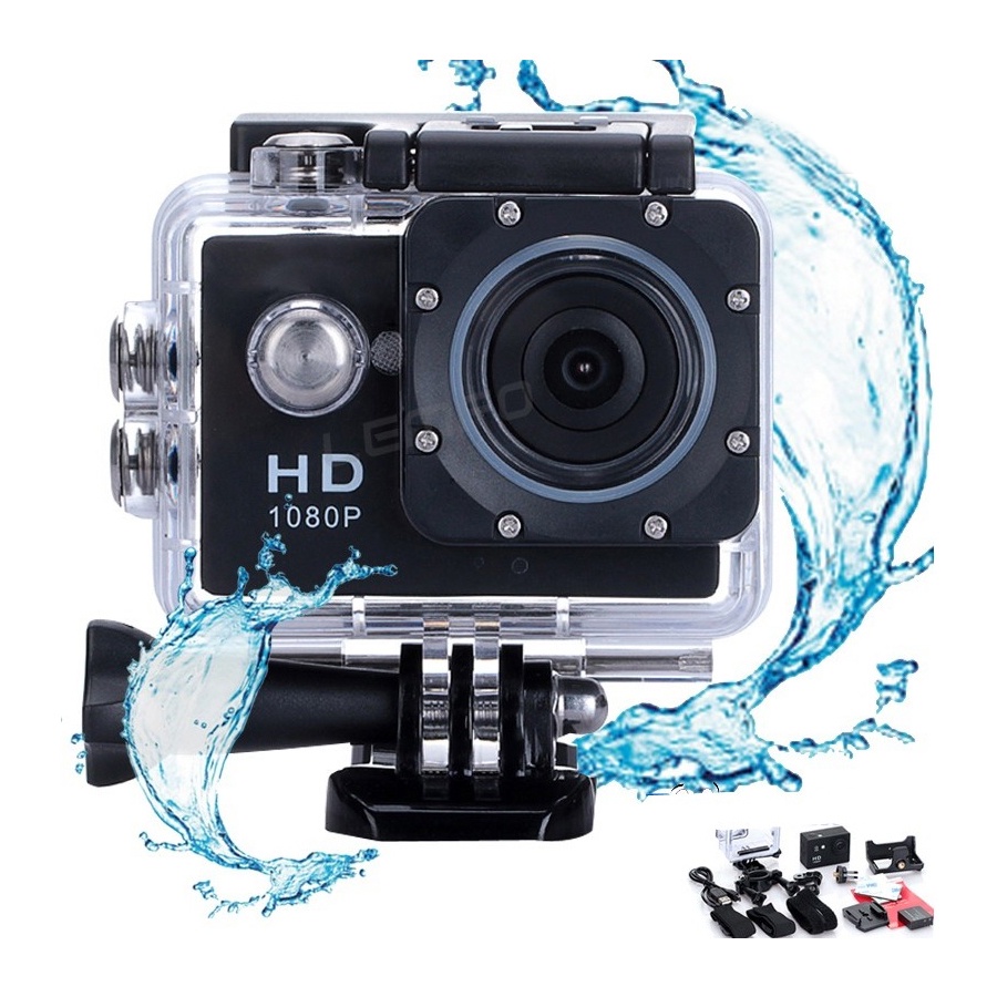 Camera đi phượt chống nước - Camera hành trình 4K Sports ULTRA HD DV 1080P Ghi hình cực nét， kết nối wifi -17.kerhy | BigBuy360 - bigbuy360.vn