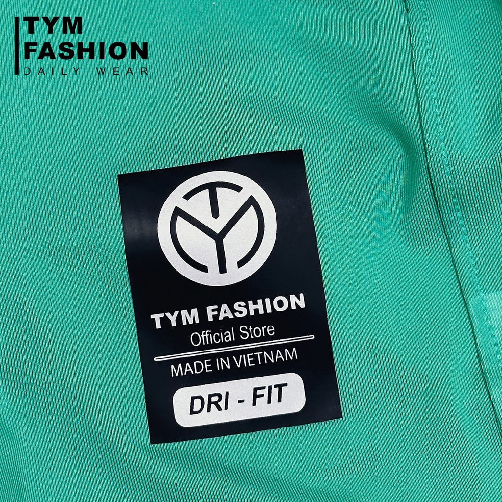 Áo thun thể thao Nữ tập Gym Yoga Pilates TYM AWT003 Cổ tròn Tay ngắn - Vải Polyester 4C thoáng mát - co dãn đàn hồi