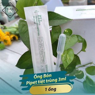 ❤️ Ống bón sữa tiệt trùng, ống nhỏ giọt pipet 3ml, 1ml tiệt trùng, Ống hút Bón Sữa Pipet 3ml 1ml Vô Trùng