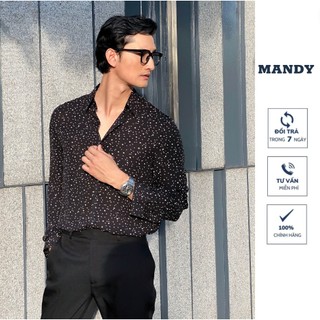 Áo sơ mi tay dài cao cấp chuẩn form - vải thoáng mát nhẹ chống nhăn | Mini Star