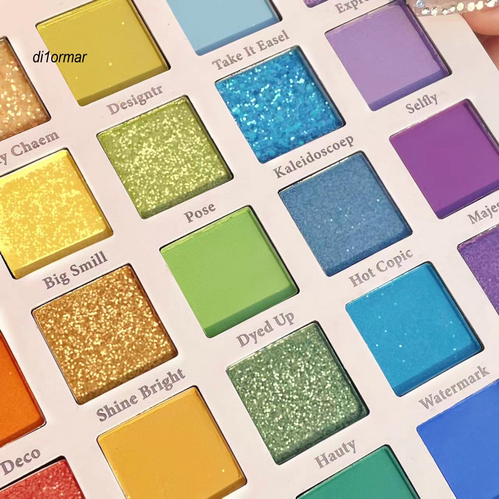 Bảng Phấn Mắt 30 Màu Cầu Vồng Ánh Ngọc Trai Kim Tuyến / Lì Trang Điểm Nhẹ Nhàng Lâu Trôi