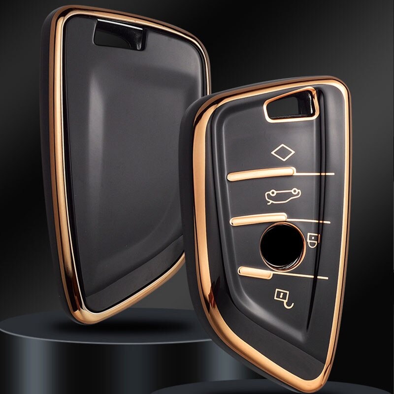 Bao Da, Ốp Bảo Vệ, Vỏ Bọc Chìa khóa Thông Minh Cho Xe BMW Series 3, 5, 7, X, GT Mẫu Mới