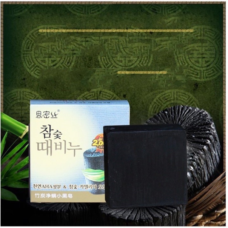 Xà bông tẩy tế bào chết Xyldent Charcoal Body Soap 100g Korea