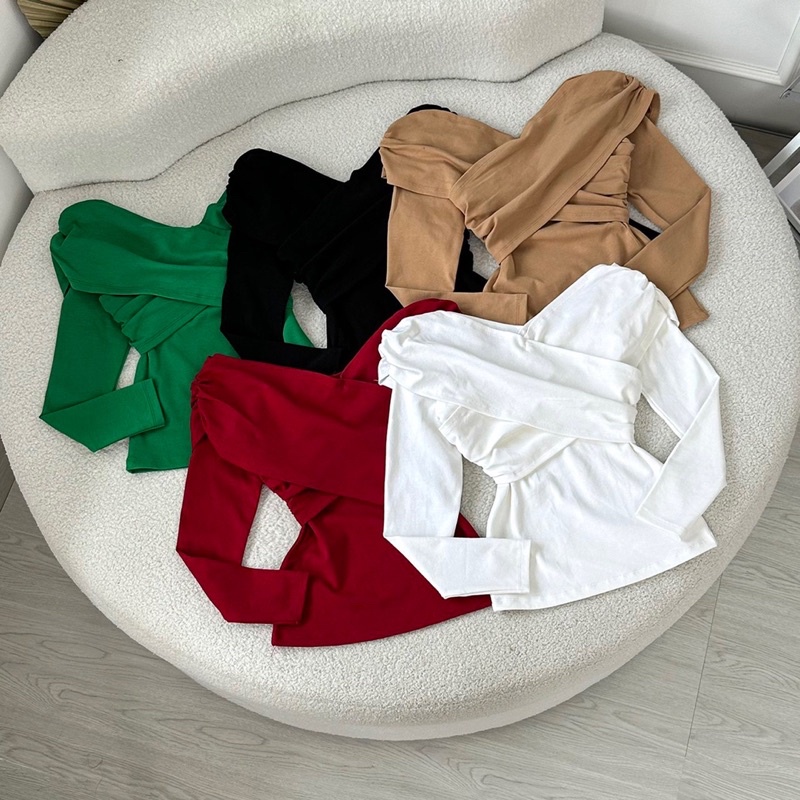 Áo Bệt Vai Thun Nhún