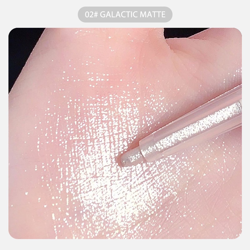 Bút Kẻ Mắt Kiêm Phấn Mắt Bắt Sáng Lấp Lánh Nhung Mịn