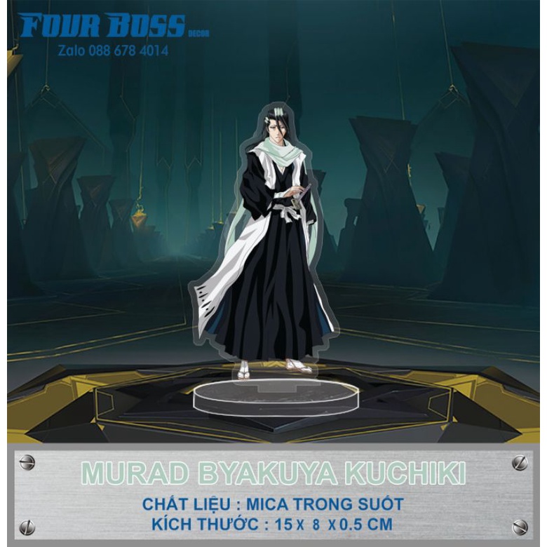 Mô Hình Tướng Murad Byakuya Kuchiki Trong Game Liên Quân Mobile - Arena of Valor